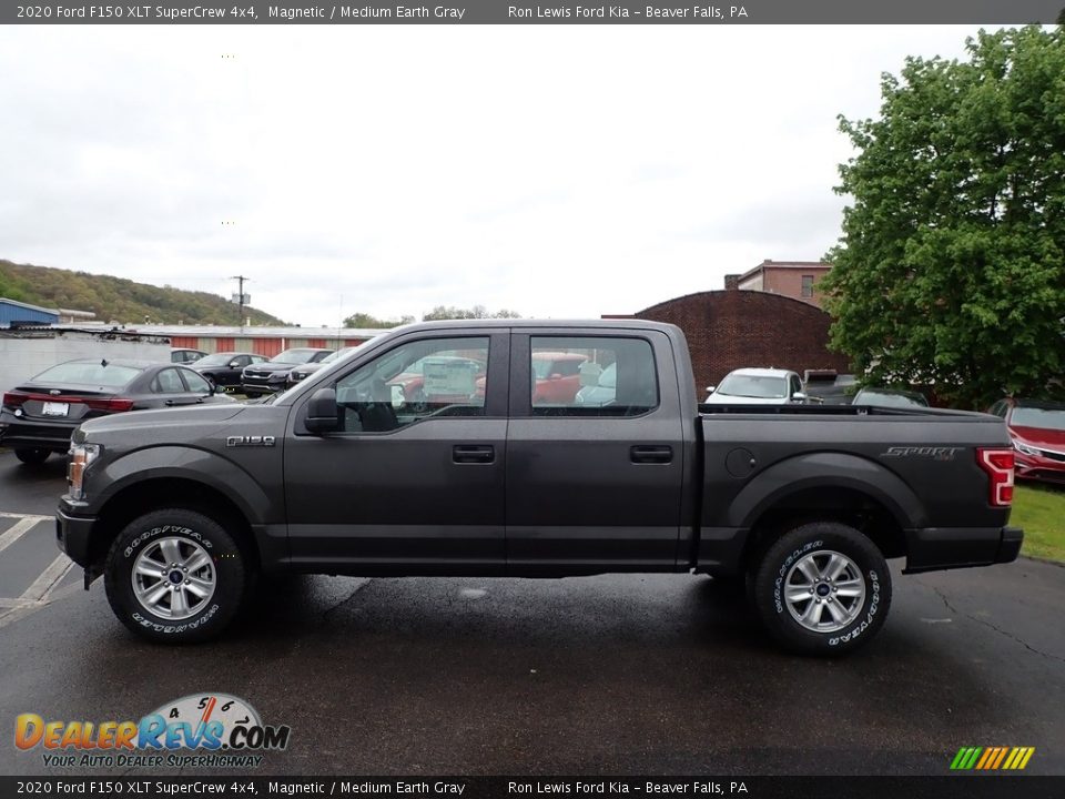 2020 Ford F150 XLT SuperCrew 4x4 Magnetic / Medium Earth Gray Photo #6
