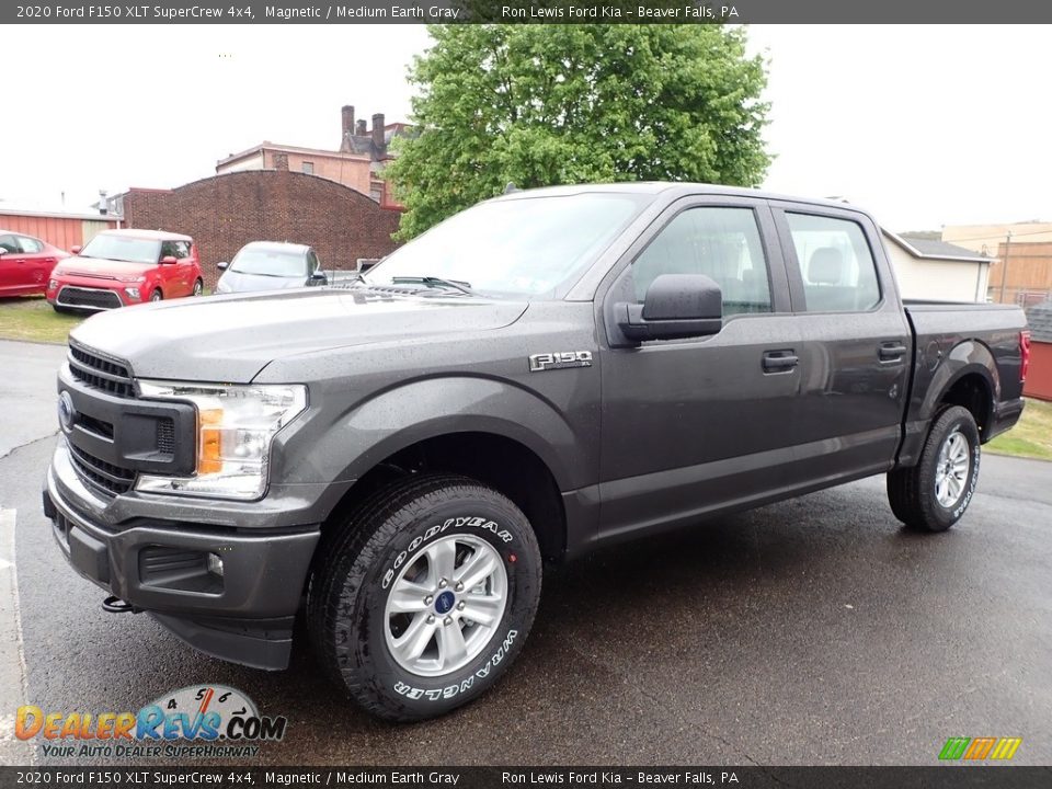 2020 Ford F150 XLT SuperCrew 4x4 Magnetic / Medium Earth Gray Photo #7