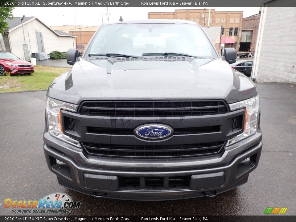 2020 Ford F150 XLT SuperCrew 4x4 Magnetic / Medium Earth Gray Photo #8