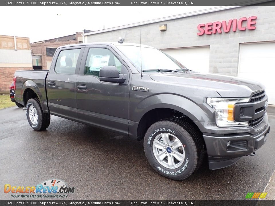 2020 Ford F150 XLT SuperCrew 4x4 Magnetic / Medium Earth Gray Photo #9