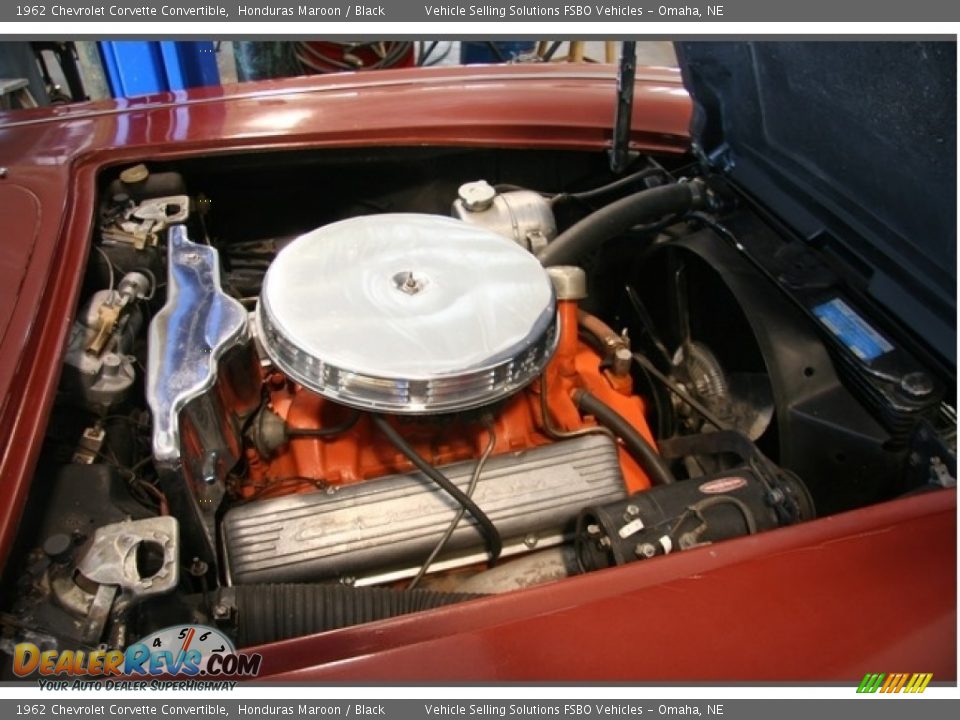 1962 Chevrolet Corvette Convertible 327cid OHV 16-Valve V8 Engine Photo #7