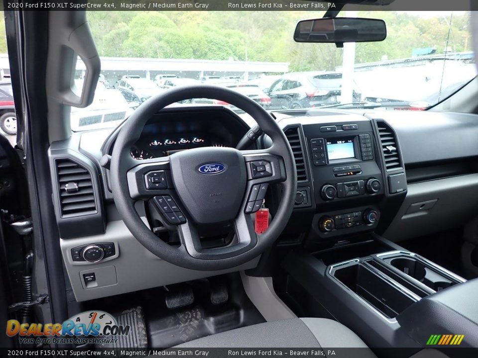 2020 Ford F150 XLT SuperCrew 4x4 Magnetic / Medium Earth Gray Photo #14
