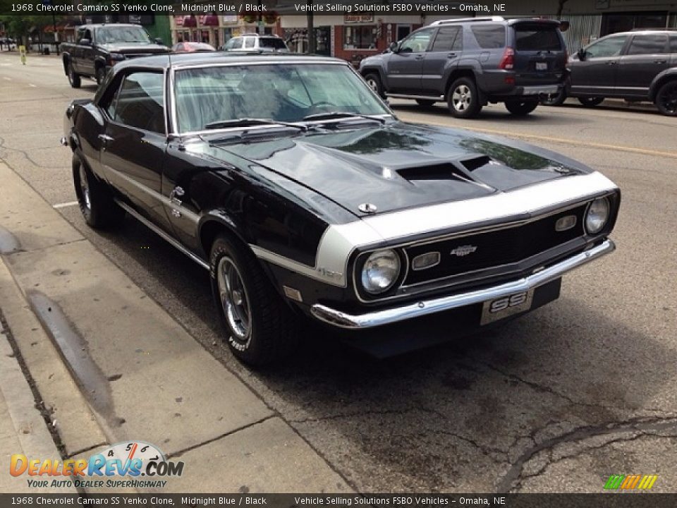 1968 Chevrolet Camaro SS Yenko Clone Midnight Blue / Black Photo #19