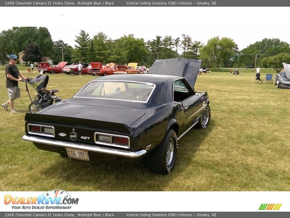 1968 Chevrolet Camaro SS Yenko Clone Midnight Blue / Black Photo #20