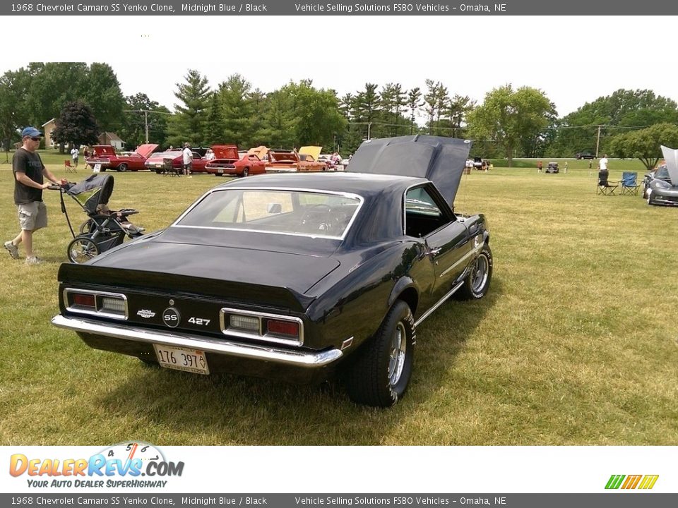 1968 Chevrolet Camaro SS Yenko Clone Midnight Blue / Black Photo #20