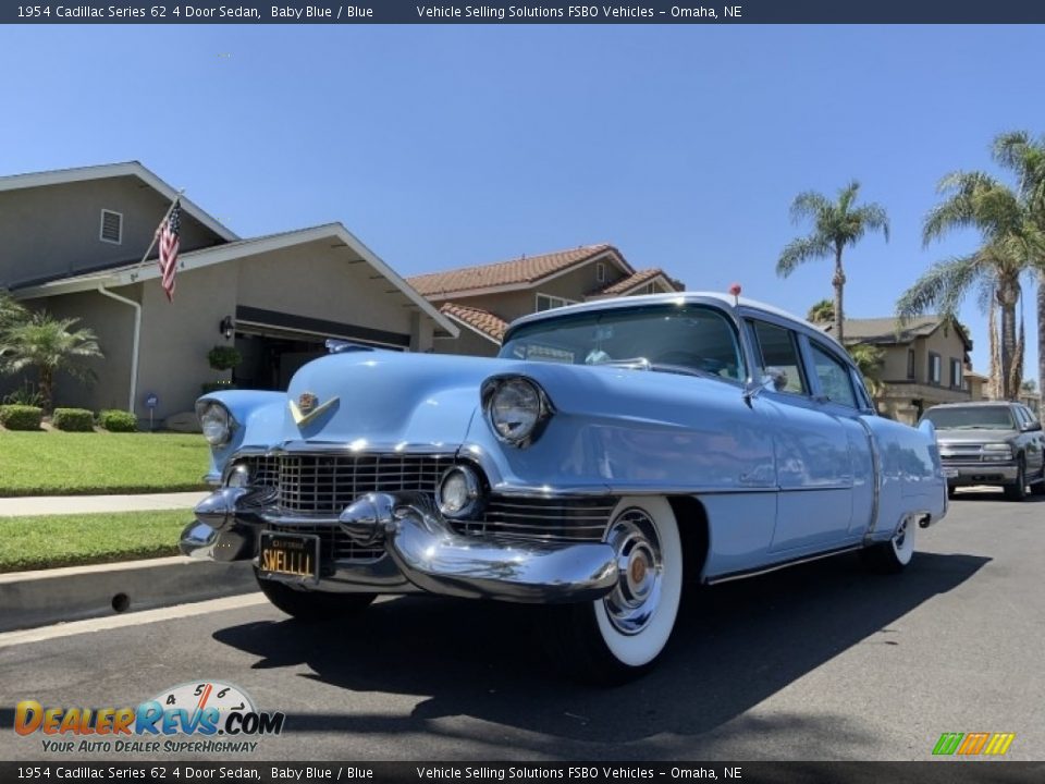 Front 3/4 View of 1954 Cadillac Series 62 4 Door Sedan Photo #1