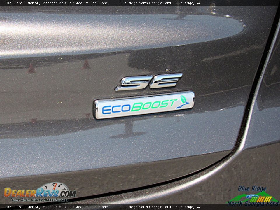 2020 Ford Fusion SE Magnetic Metallic / Medium Light Stone Photo #35