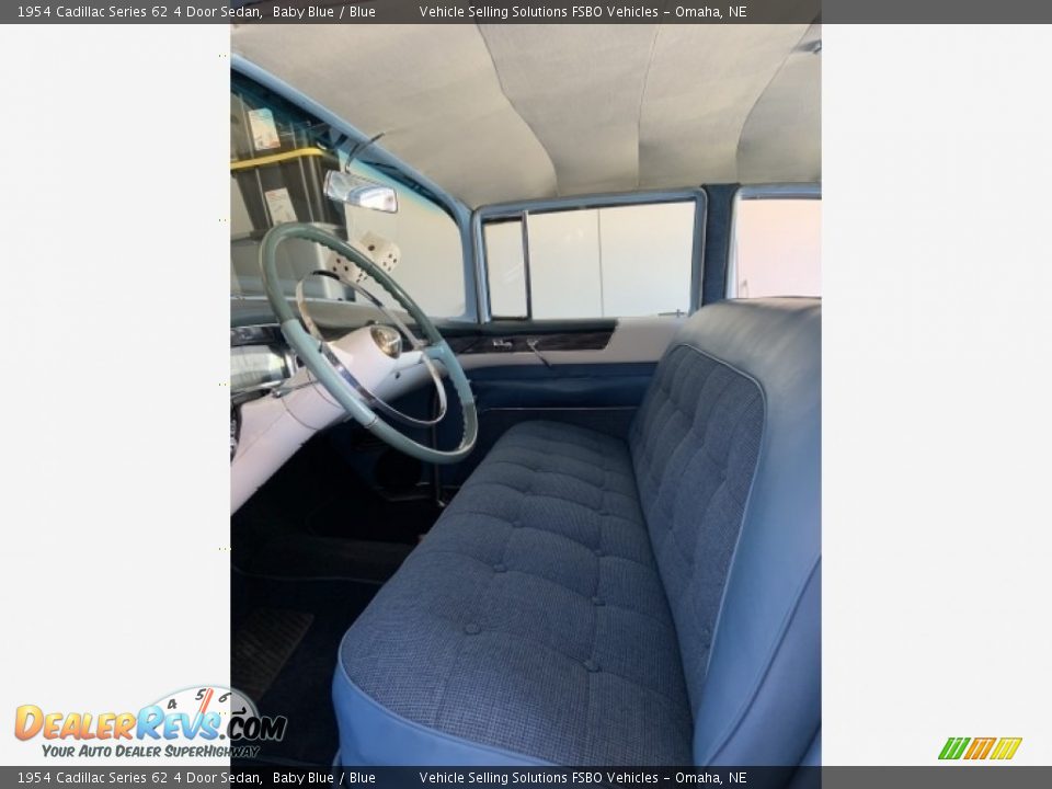 Front Seat of 1954 Cadillac Series 62 4 Door Sedan Photo #8