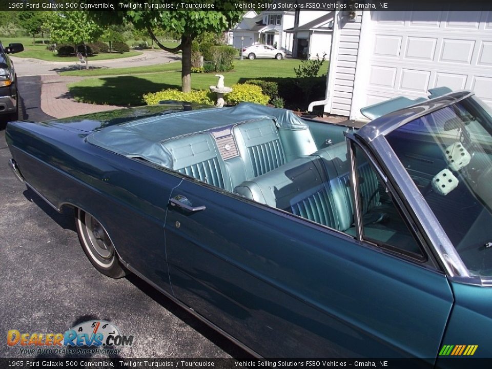 Rear Seat of 1965 Ford Galaxie 500 Convertible Photo #5