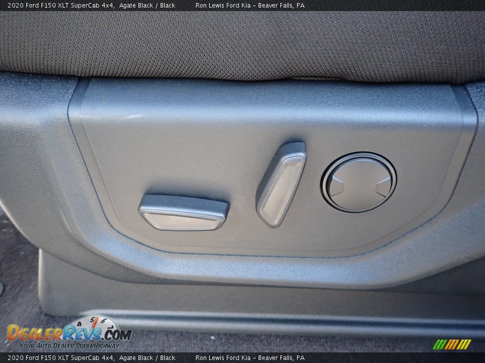 2020 Ford F150 XLT SuperCab 4x4 Agate Black / Black Photo #12