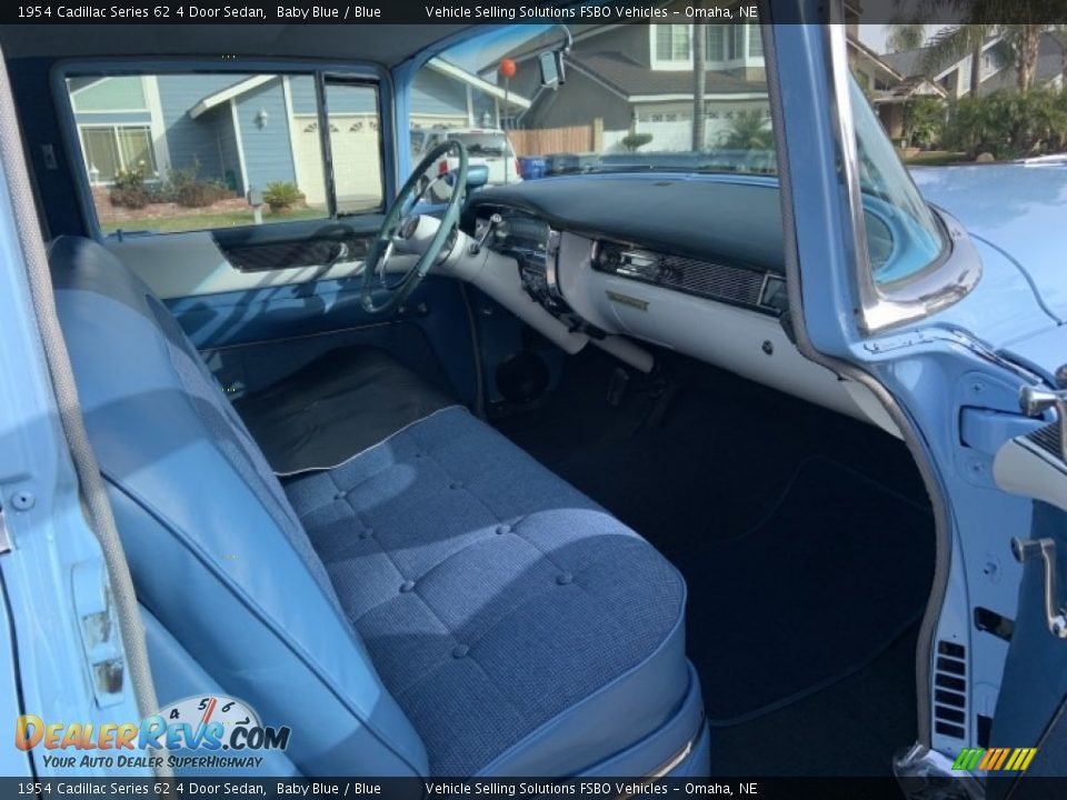 Front Seat of 1954 Cadillac Series 62 4 Door Sedan Photo #12