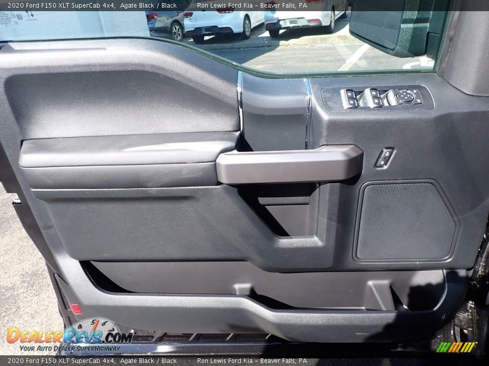 2020 Ford F150 XLT SuperCab 4x4 Agate Black / Black Photo #16