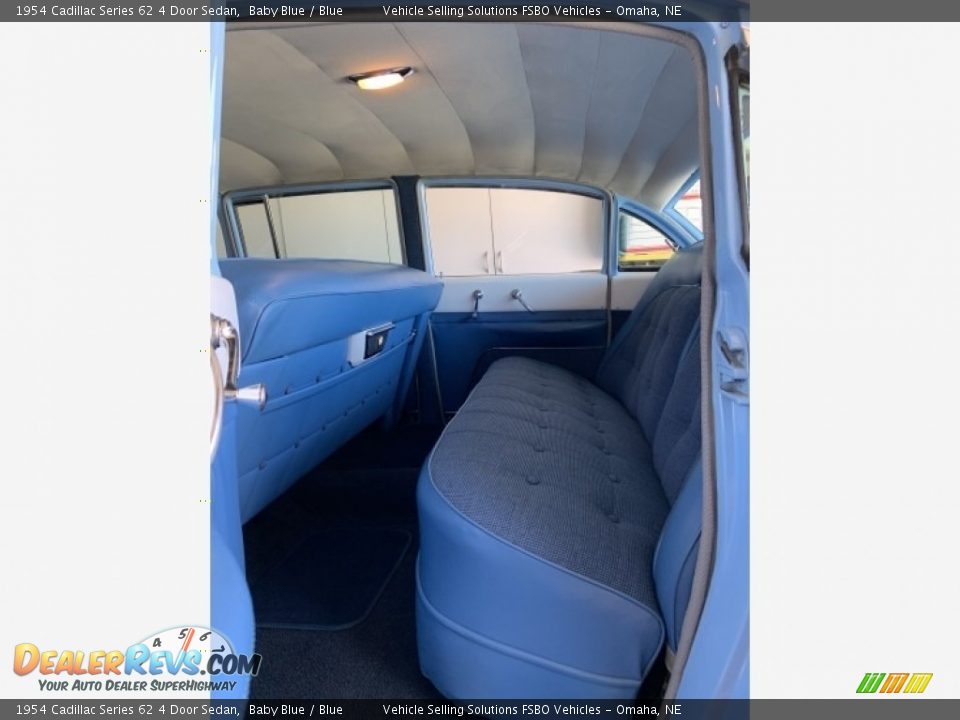 Rear Seat of 1954 Cadillac Series 62 4 Door Sedan Photo #13