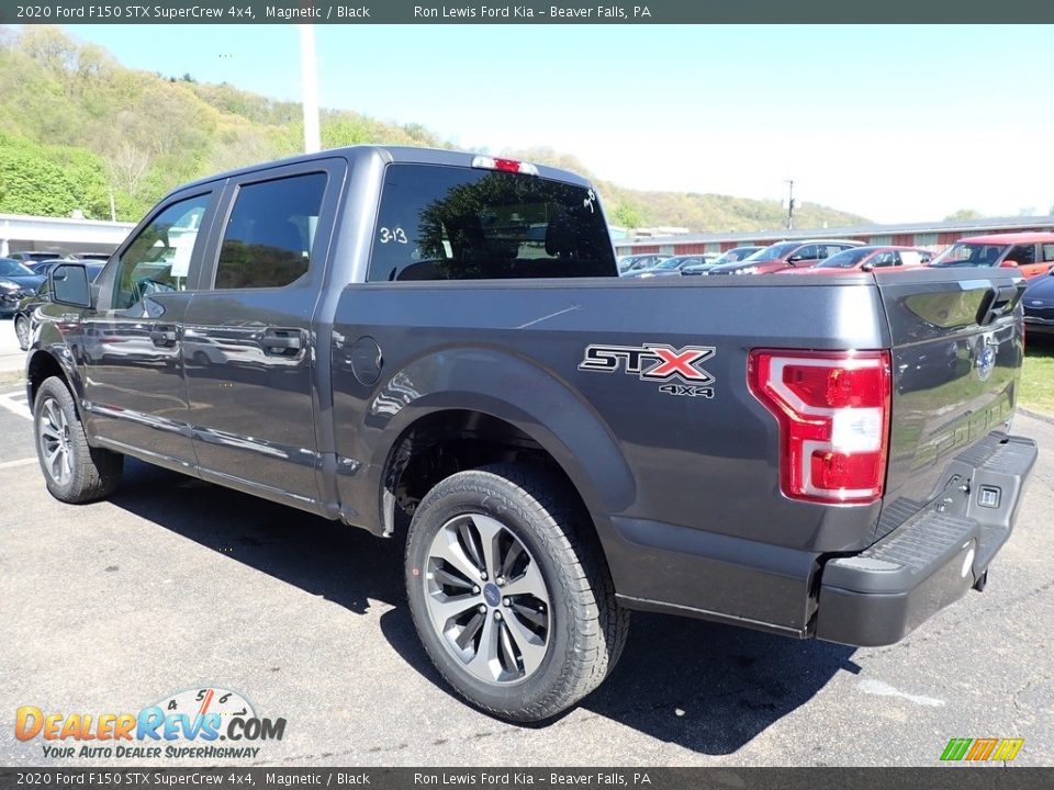 2020 Ford F150 STX SuperCrew 4x4 Magnetic / Black Photo #4
