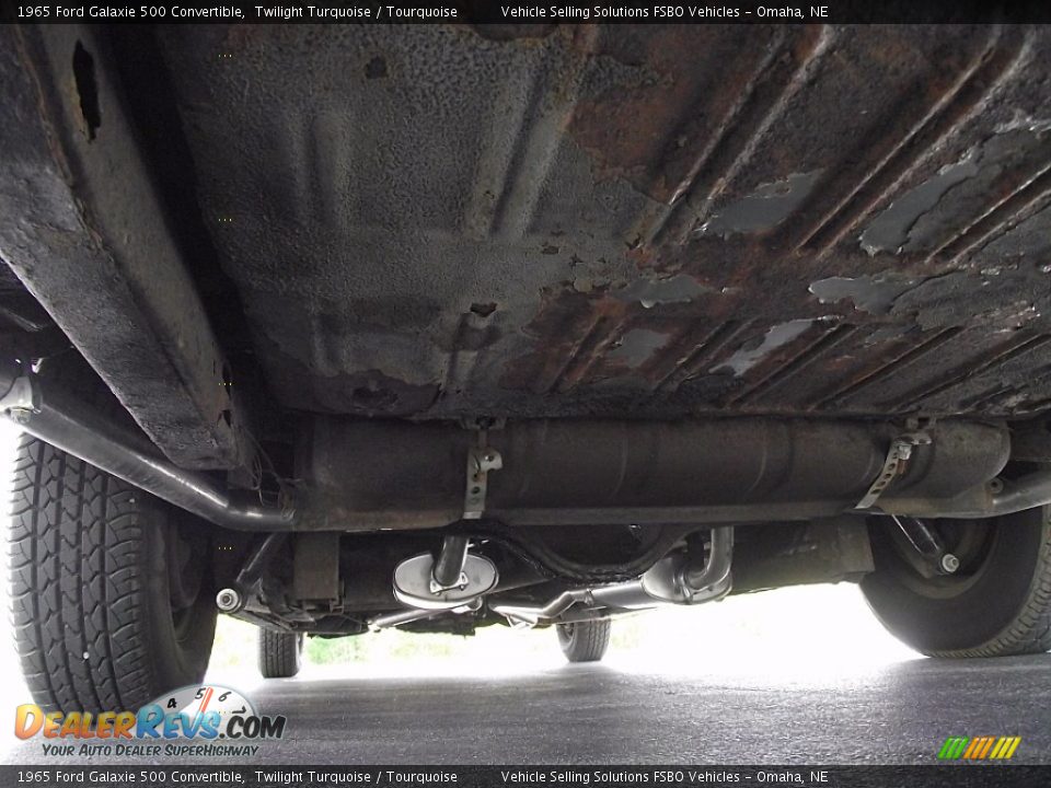 Undercarriage of 1965 Ford Galaxie 500 Convertible Photo #18