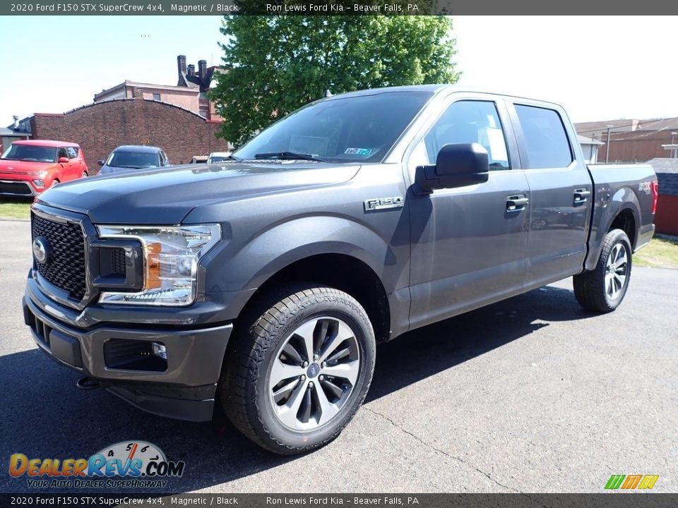 2020 Ford F150 STX SuperCrew 4x4 Magnetic / Black Photo #6
