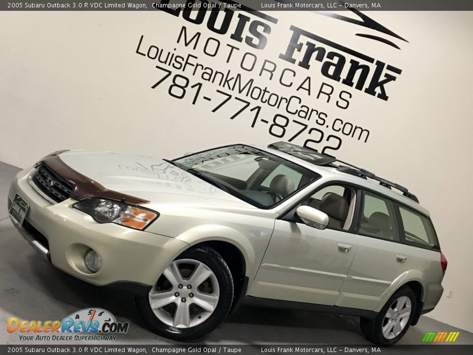 2005 Subaru Outback 3.0 R VDC Limited Wagon Champagne Gold Opal / Taupe Photo #4