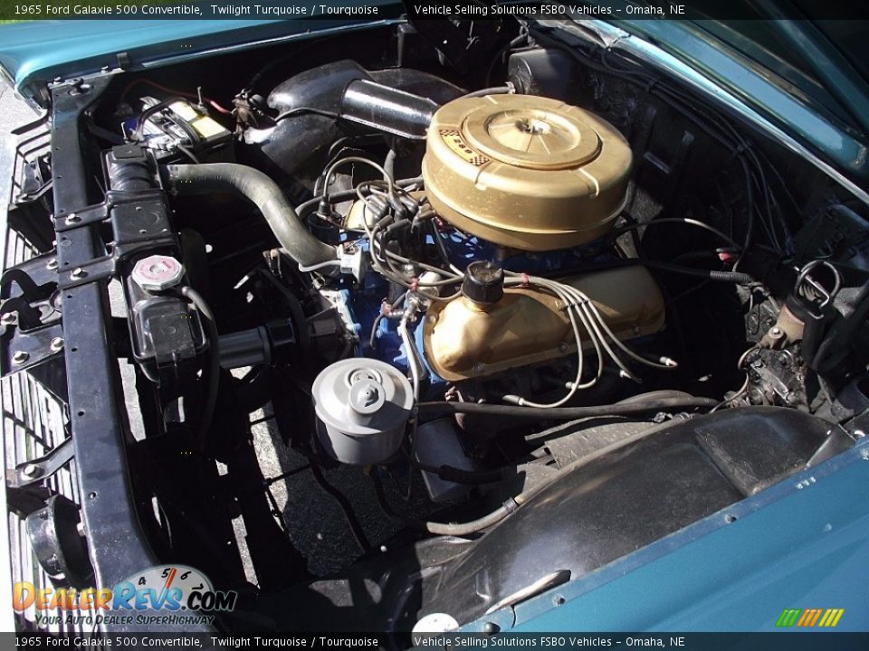 1965 Ford Galaxie 500 Convertible 289 4v Engine Photo #20