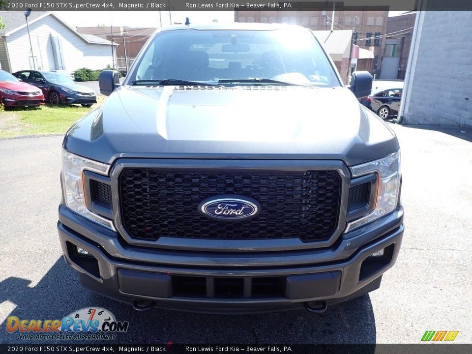 2020 Ford F150 STX SuperCrew 4x4 Magnetic / Black Photo #7