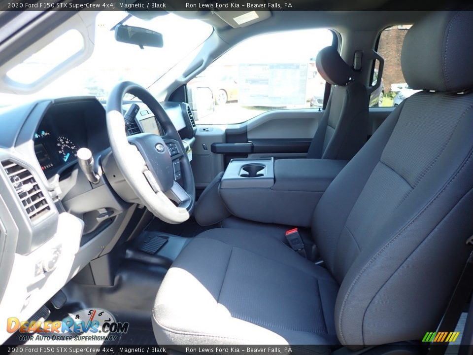 2020 Ford F150 STX SuperCrew 4x4 Magnetic / Black Photo #13
