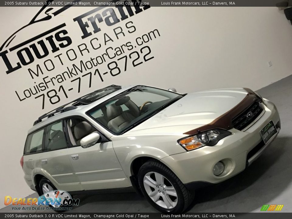 2005 Subaru Outback 3.0 R VDC Limited Wagon Champagne Gold Opal / Taupe Photo #17