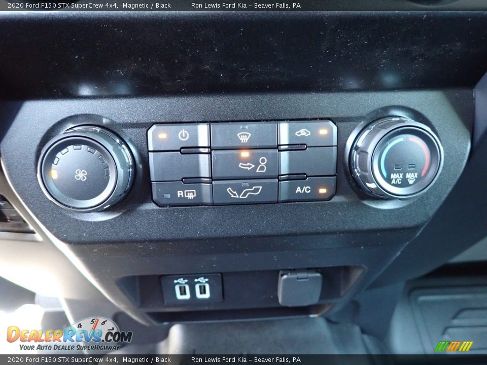 2020 Ford F150 STX SuperCrew 4x4 Magnetic / Black Photo #19