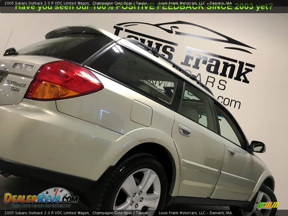 2005 Subaru Outback 3.0 R VDC Limited Wagon Champagne Gold Opal / Taupe Photo #23