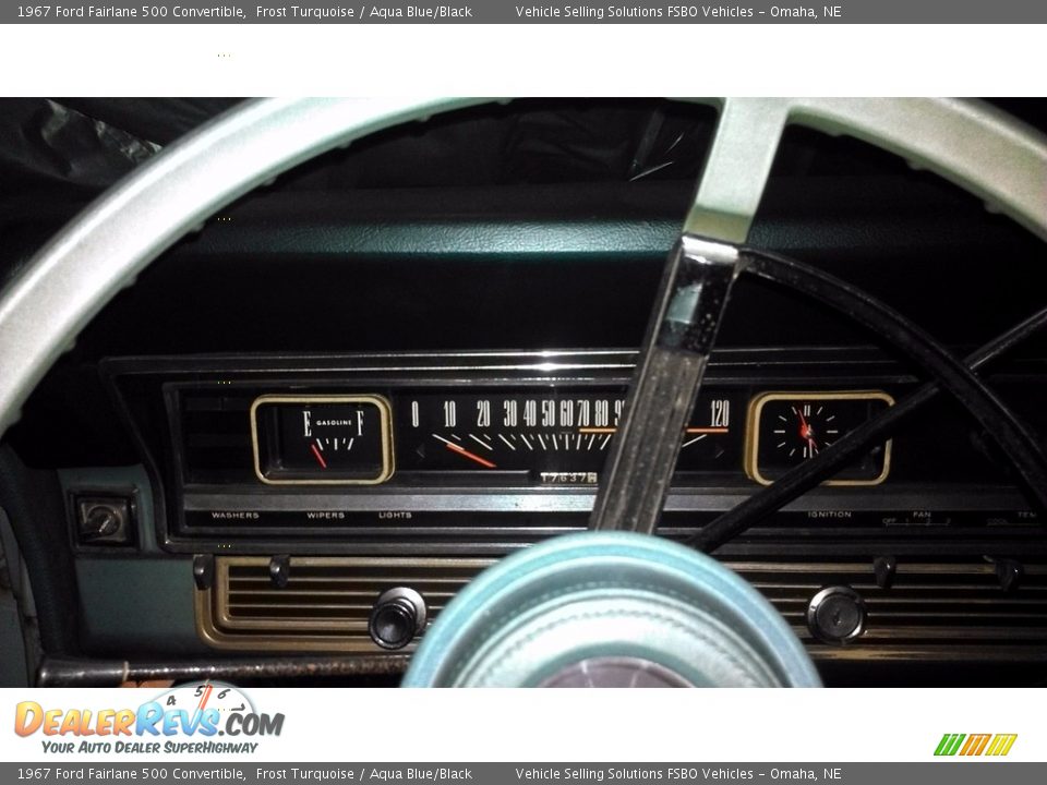 1967 Ford Fairlane 500 Convertible Gauges Photo #13