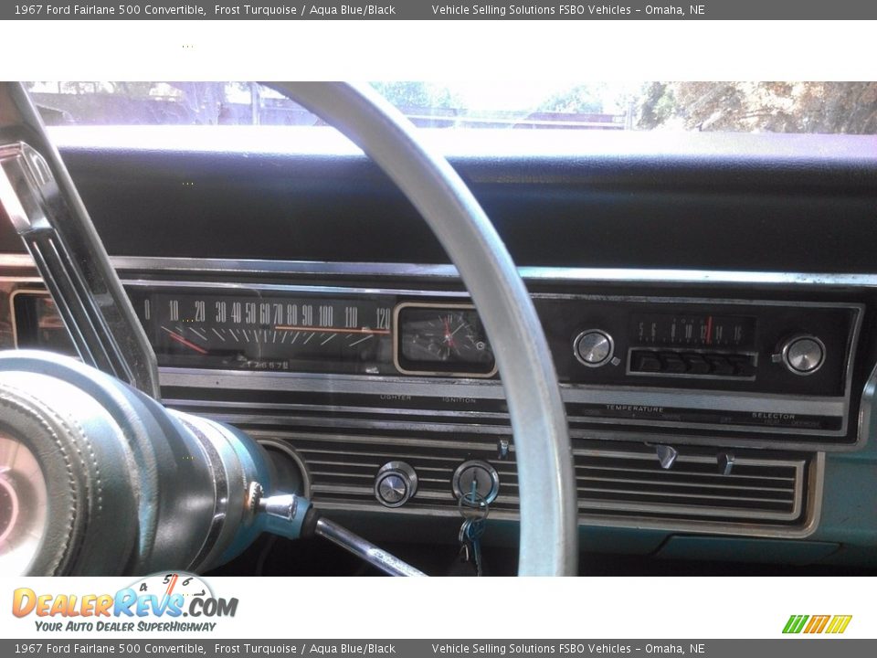 Controls of 1967 Ford Fairlane 500 Convertible Photo #15