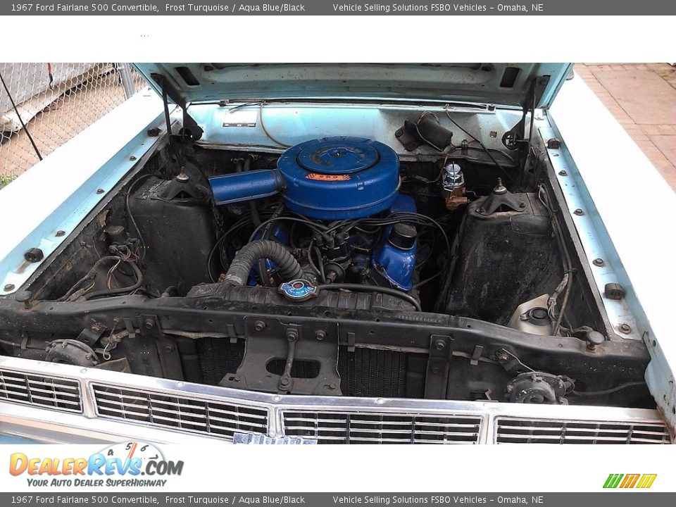 1967 Ford Fairlane 500 Convertible 289ci OHV 16-Valve V8 Engine Photo #28