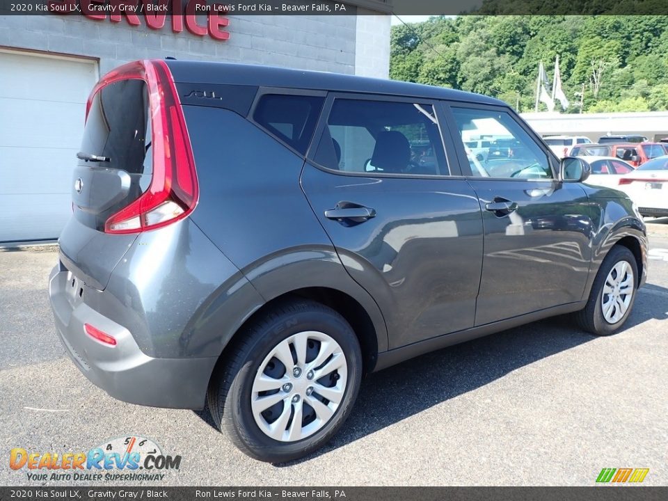 2020 Kia Soul LX Gravity Gray / Black Photo #2