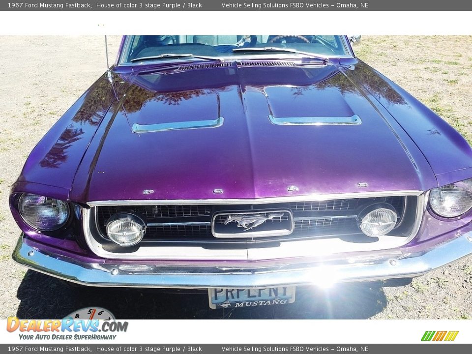 1967 Ford Mustang Fastback House of color 3 stage Purple / Black Photo #3