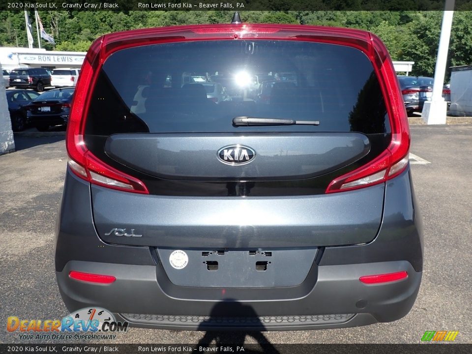 2020 Kia Soul LX Gravity Gray / Black Photo #3