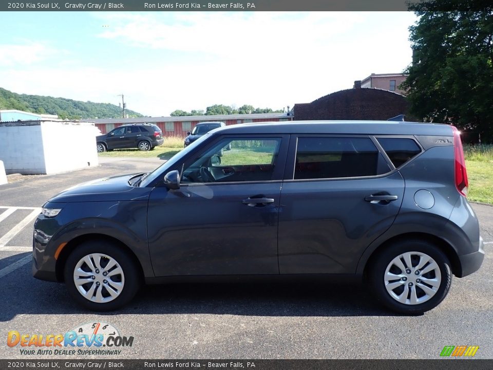 2020 Kia Soul LX Gravity Gray / Black Photo #6