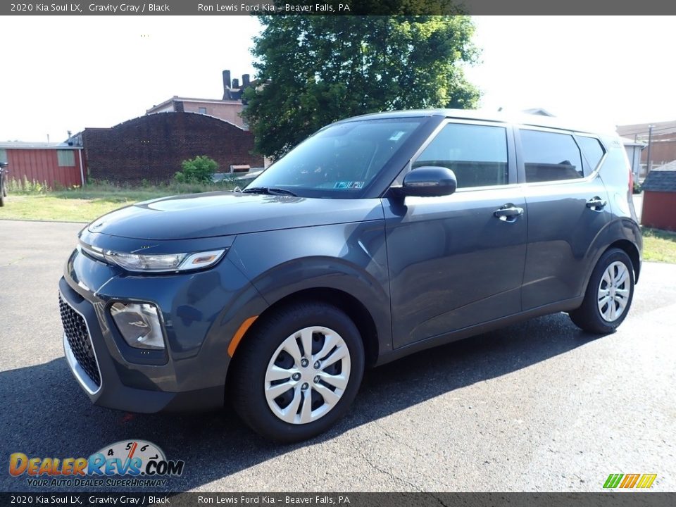 2020 Kia Soul LX Gravity Gray / Black Photo #7