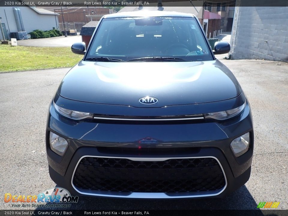 2020 Kia Soul LX Gravity Gray / Black Photo #8