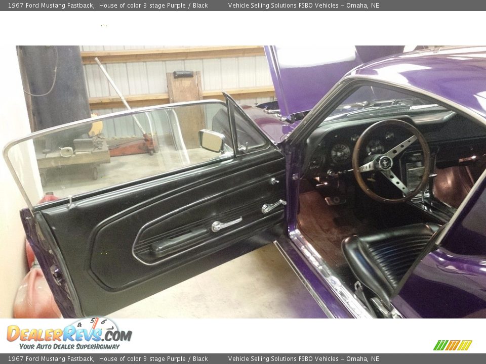 1967 Ford Mustang Fastback House of color 3 stage Purple / Black Photo #9