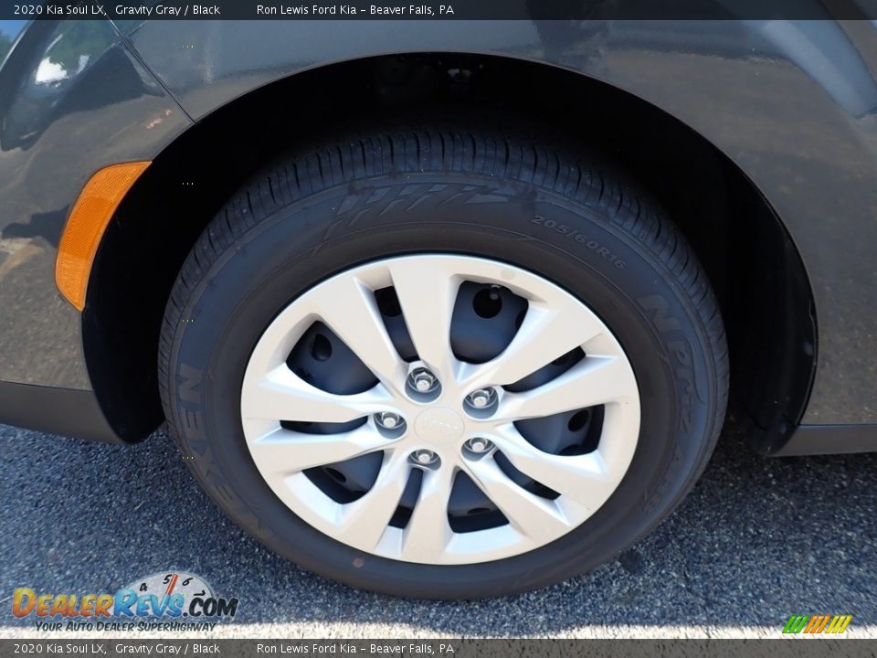 2020 Kia Soul LX Gravity Gray / Black Photo #10