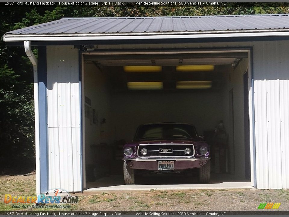 1967 Ford Mustang Fastback House of color 3 stage Purple / Black Photo #13