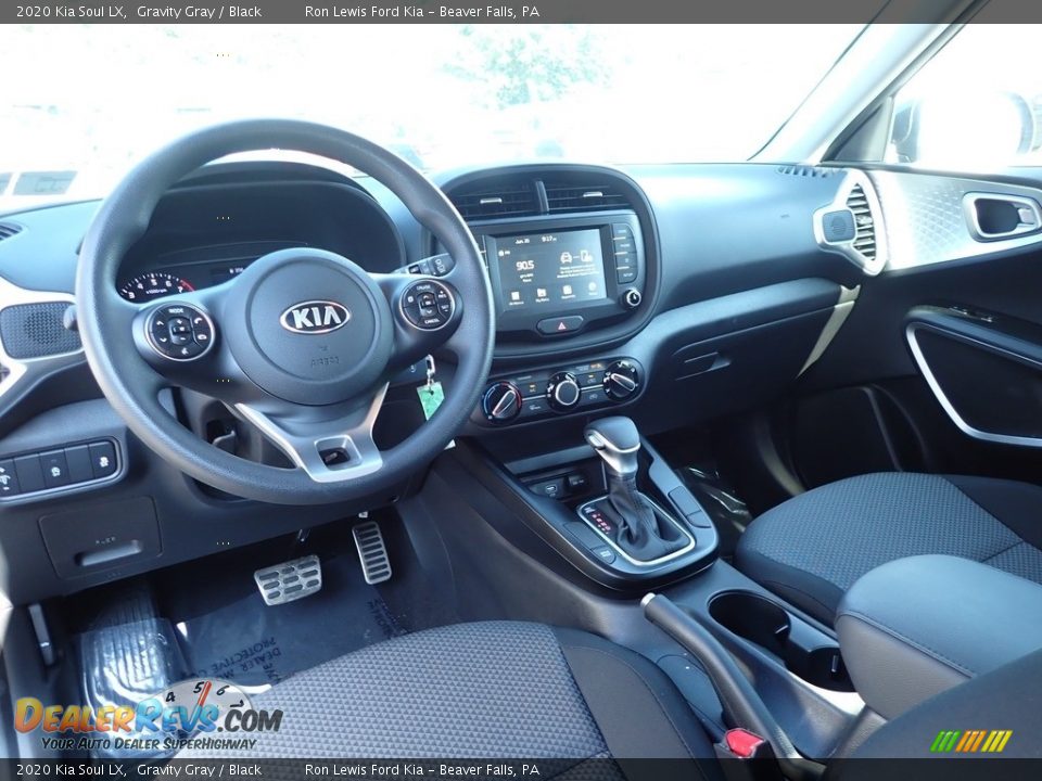 2020 Kia Soul LX Gravity Gray / Black Photo #16