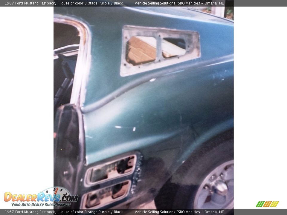 1967 Ford Mustang Fastback House of color 3 stage Purple / Black Photo #16