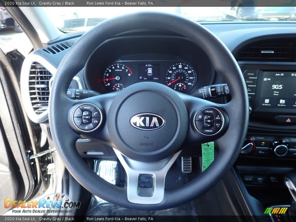 2020 Kia Soul LX Gravity Gray / Black Photo #18