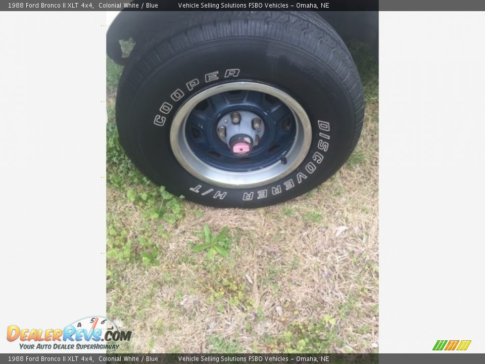 1988 Ford Bronco II XLT 4x4 Wheel Photo #8