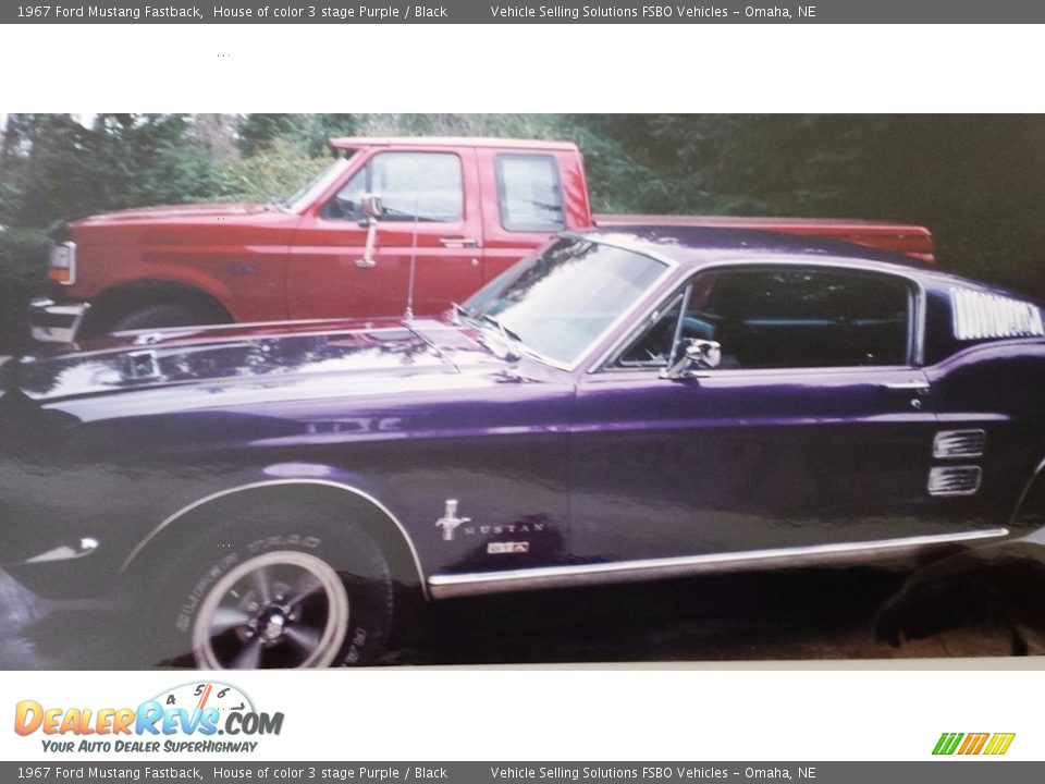 1967 Ford Mustang Fastback House of color 3 stage Purple / Black Photo #33