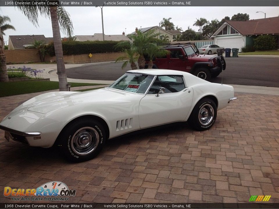 Polar White 1968 Chevrolet Corvette Coupe Photo #1