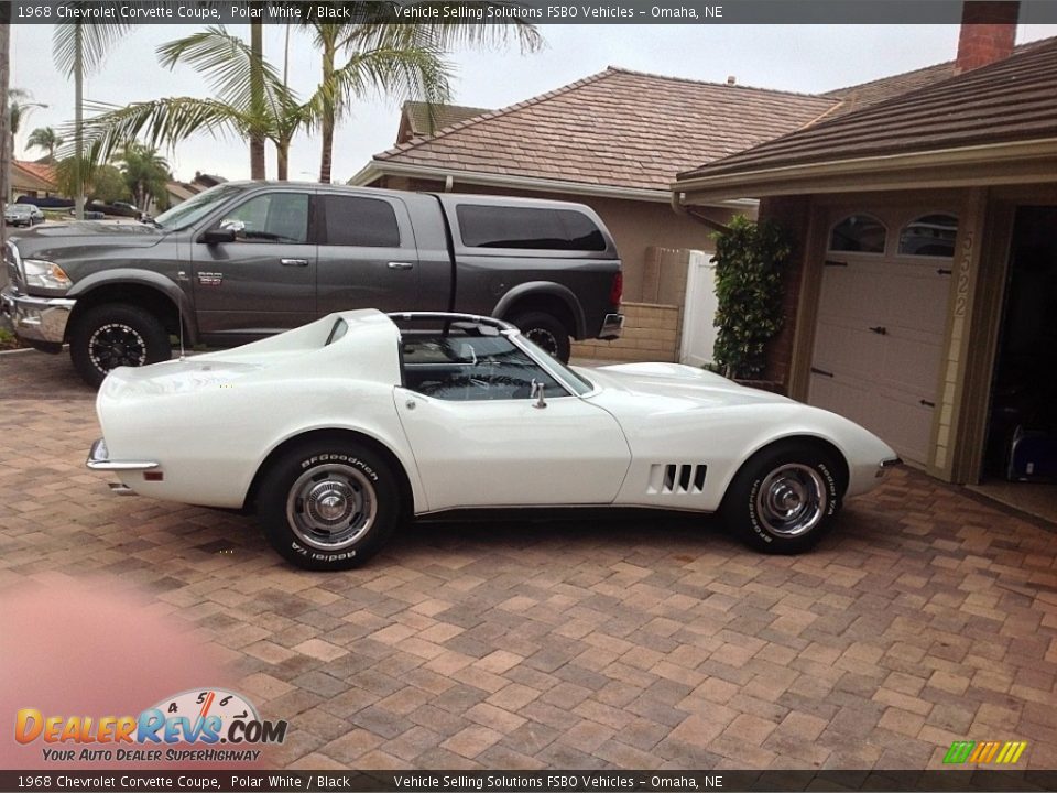 Polar White 1968 Chevrolet Corvette Coupe Photo #3