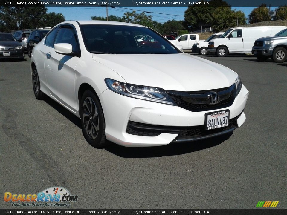 2017 Honda Accord LX-S Coupe White Orchid Pearl / Black/Ivory Photo #1