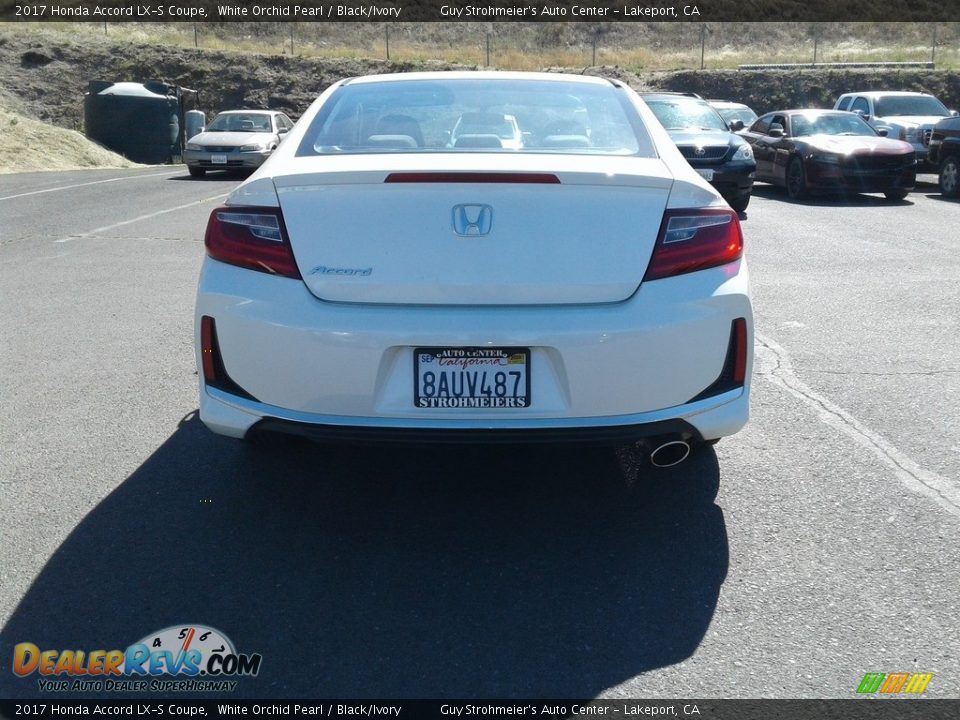 2017 Honda Accord LX-S Coupe White Orchid Pearl / Black/Ivory Photo #3