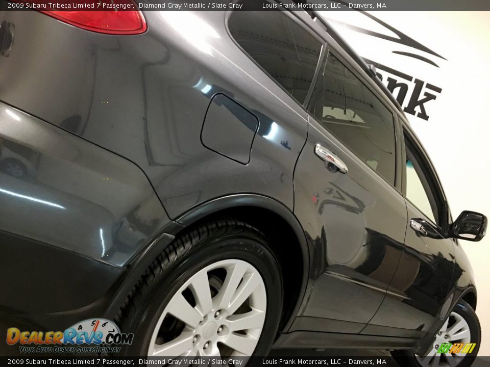 2009 Subaru Tribeca Limited 7 Passenger Diamond Gray Metallic / Slate Gray Photo #21