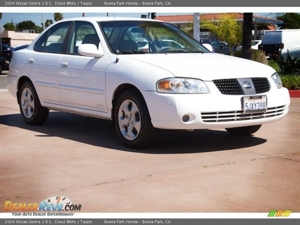 Cloud White 2004 Nissan Sentra 1.8 S Photo #1